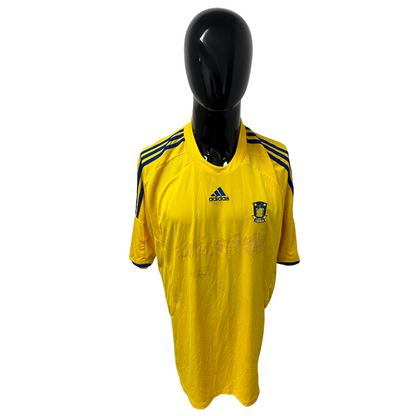 Brøndby signerad tröja med Aggers signatur från säsongen 2011/12 XL