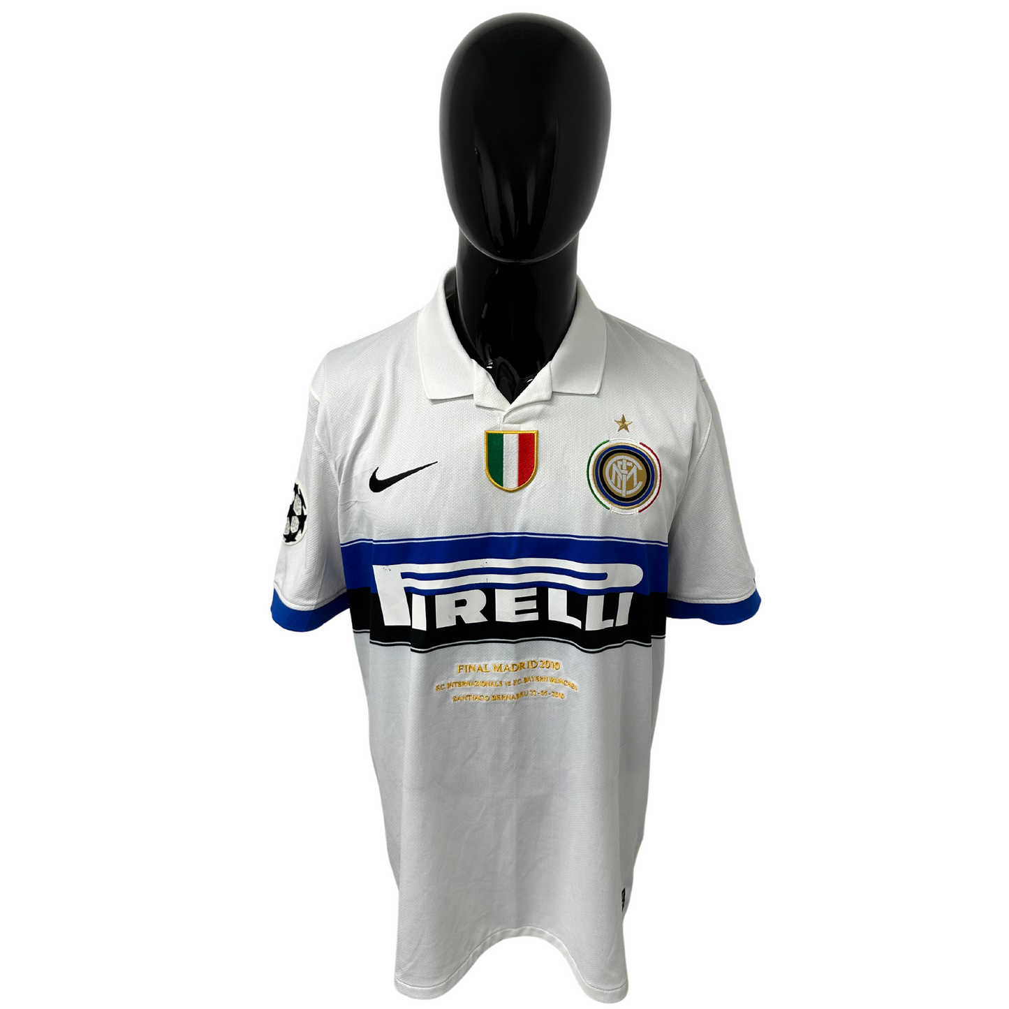 Zanetti Inter Milan Borta Champions League 2010 Final match info XL