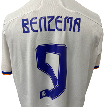 Benzema Real Madrid 2021/22 hemmatröja (XL)