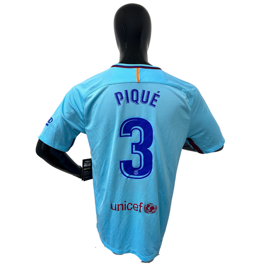 Pique Barcelona 2017/18 Borta (XL)